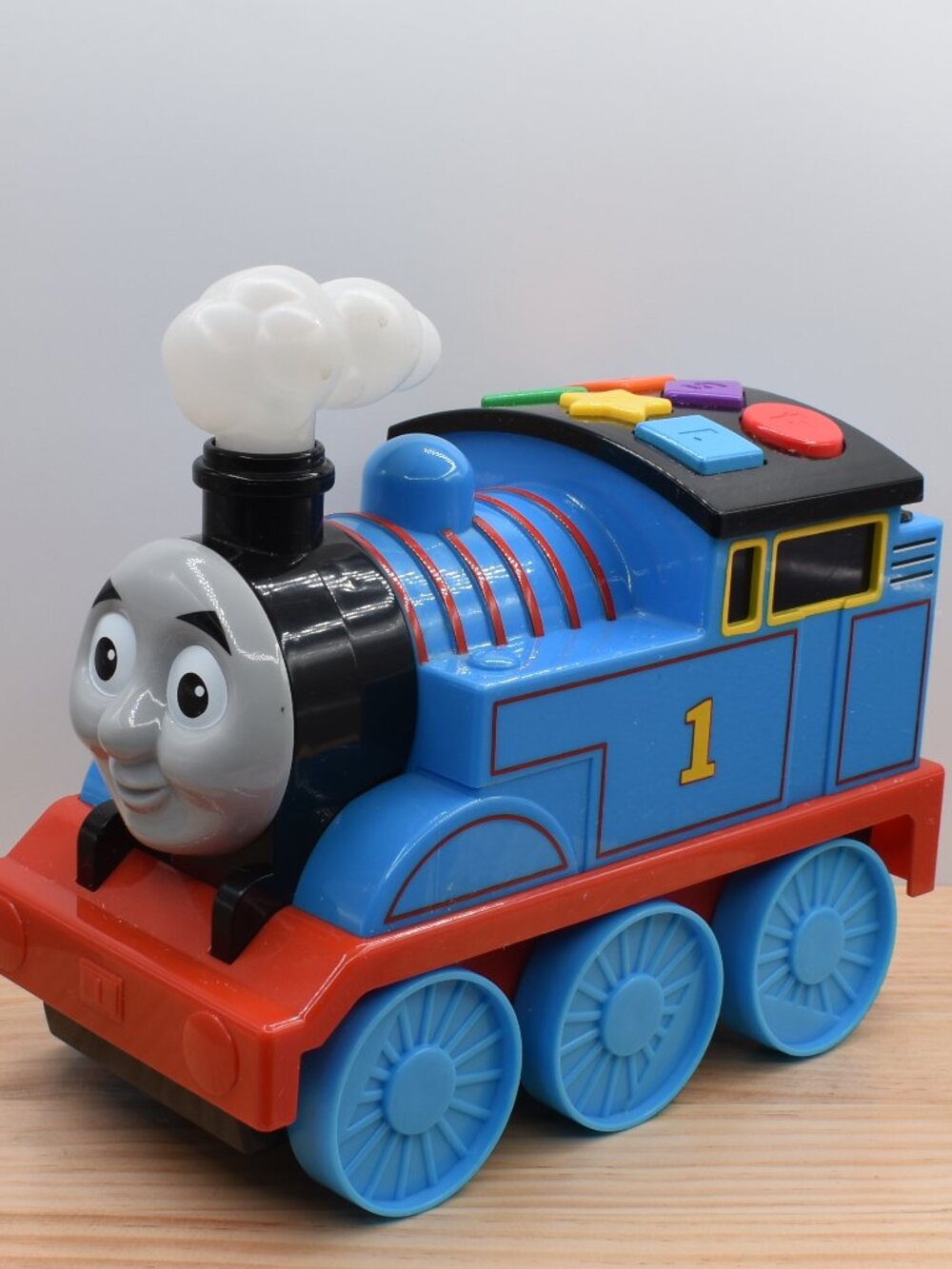 Thomas the Train Interactive Educational Toy Numbers Colors Light Up Make Sounds